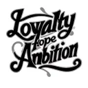 "Loyalty Hope Ambition" phrase tattoo tattoo design idea
