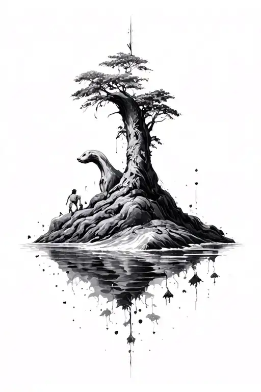 7 Days Of Creation evolution Life tattoo design idea
