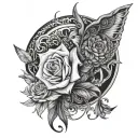 cuckold tattoo design idea