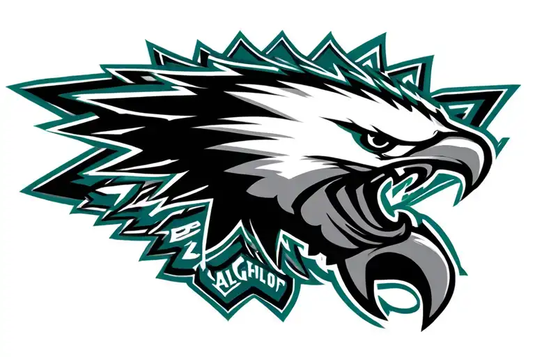 Philadelphia Eagles tattoo design idea