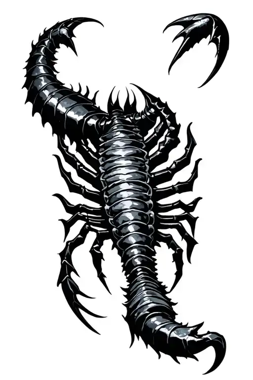 Scorpions weapon from mortal Kombat  tattoo design idea
