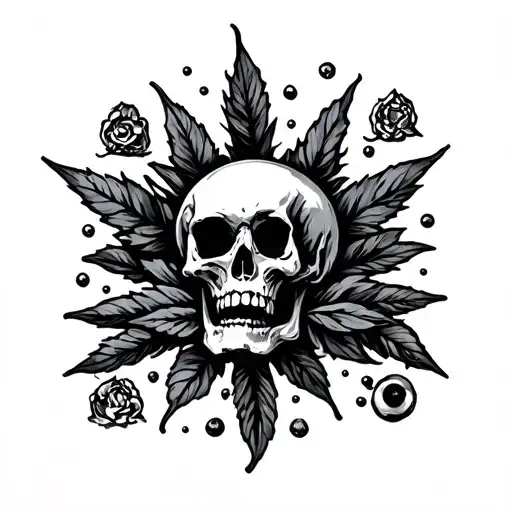 apothecary flash sheet tattoo design idea