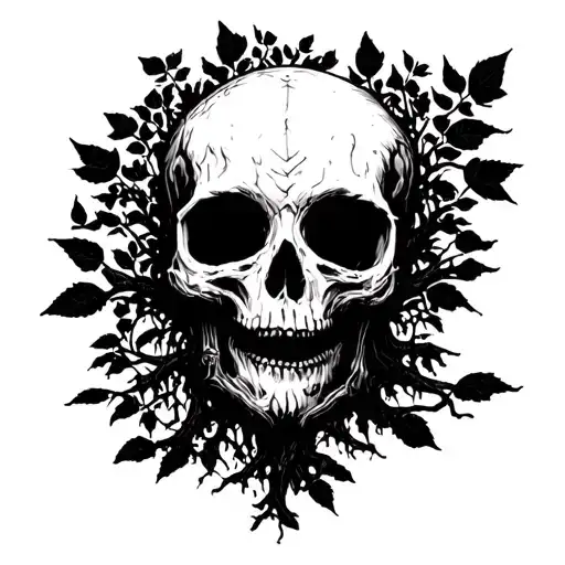 death is certain life is not with a tree os naturais stuff tattoo design idea