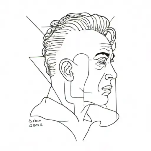 Albert Camus tattoo design idea