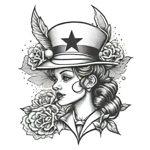 nurse tattoo design idea