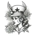 nurse tattoo design idea