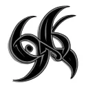 Two Word Ambigram Generator tattoo design idea