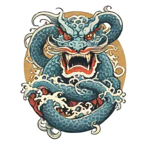 gods gift tattoo design idea