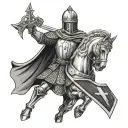 Crusaders tattoo design idea