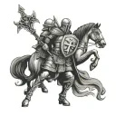 Crusaders tattoo design idea
