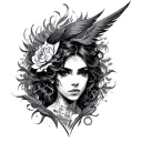 Ezra tattoo design idea