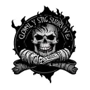 Only Strong Survive tattoo design idea