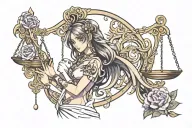 libra tattoo design idea