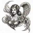 Lilith  tattoo design idea