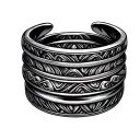 Mens Wedding Ring tattoo design idea