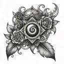 Alchemy tattoo design idea