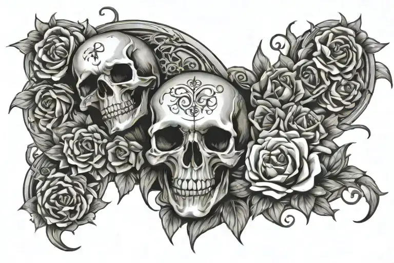 memento mori memento vivere tattoo design tattoo design idea