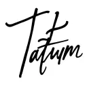 Kids names with Tatum tattoo design idea