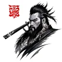 Hanzo tattoo design idea