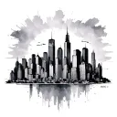 Nyc Skyline tattoo design idea