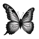 3d Butterfly tattoo design idea