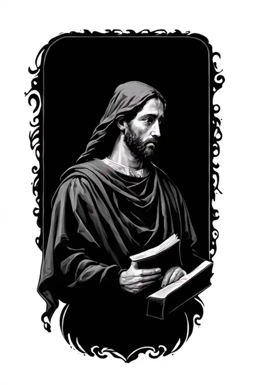 Job Bible tattoo design idea