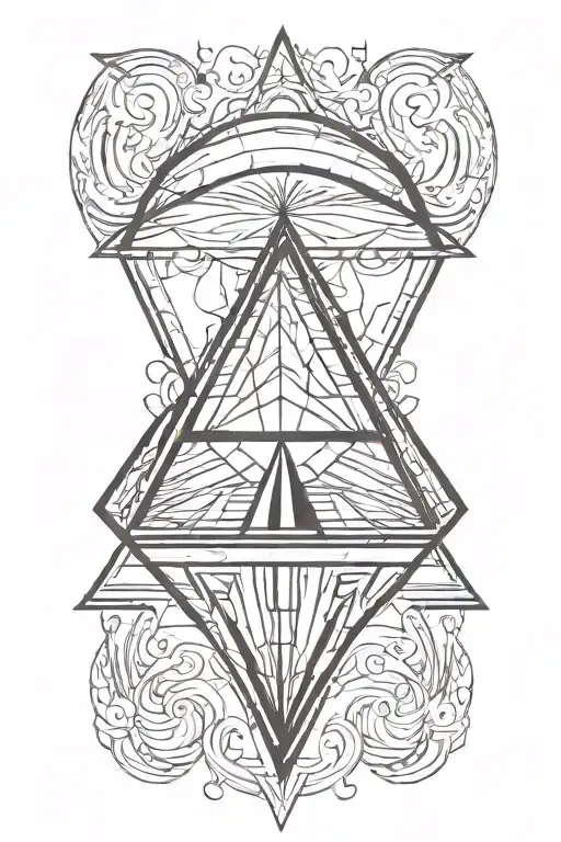 illuminati broken heart no love lost tattoo design idea