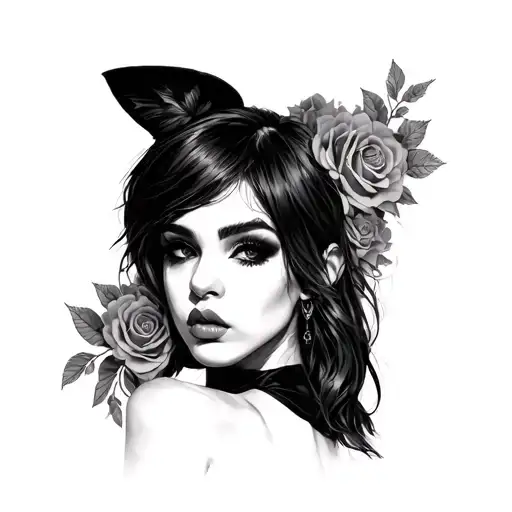 Femboy tattoo design idea