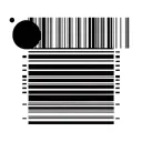barcode black owned tattoo design idea