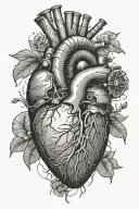 Heart Surgery tattoo design idea