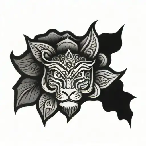 Raj tattoo design idea