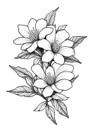 jasmine flower tattoo tattoo design idea
