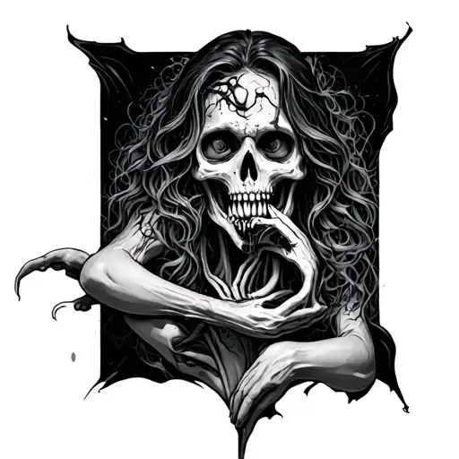 Horrific Anal Injuries tattoo design idea