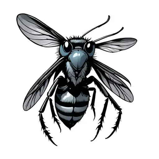Hornet tattoo design idea
