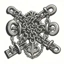 new chains same shackles gothic font must incudle the words new chains same shackles tattoo design idea