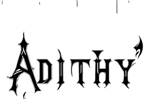 "Adithy
" tattoo design idea