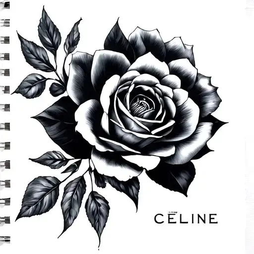 Celine tattoo design idea