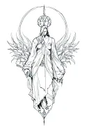 surrender tattoo design idea