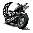 harley tattoo design idea