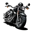 harley tattoo design idea