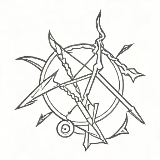 nordic runes viking tattoo design idea