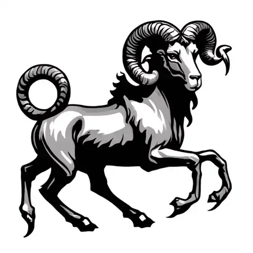 Aries, Libra, leo sign tattoo design idea