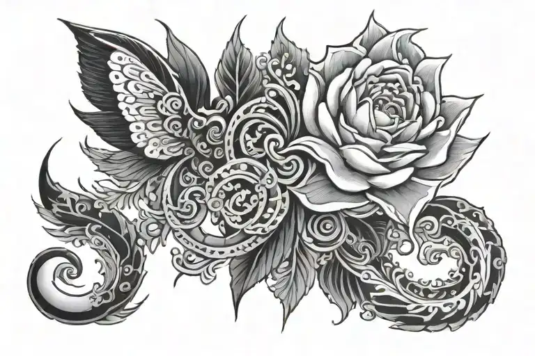 Zenitsu tattoo design idea