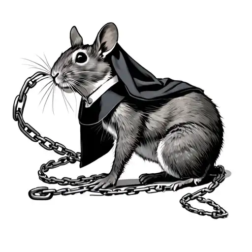 A corn-fed harvest mouse, a hooker, a nun, a Flemish peasant woman, whips, chains, whistles yo-yo's, a circus midget. My tattoo design idea