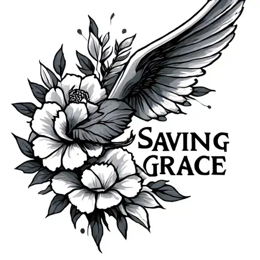 saving grace tattoo tattoo design idea