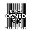 "BLACK OWNED CJ" barcode black owned tattoo design idea