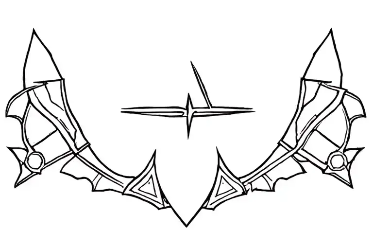 the legend of Zelda twilight princess tattoo design idea