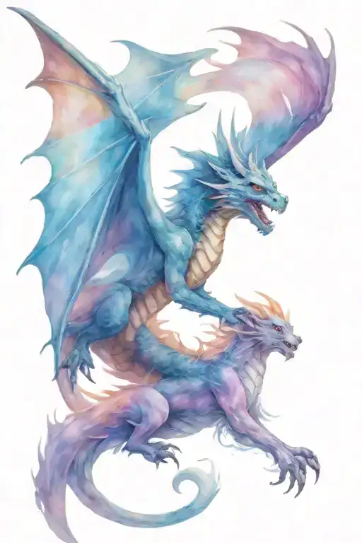 book, fantasy, Harry Potter, dragons, werewolves, fairies, magic, color tattoo design idea