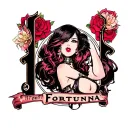 Fortuna Hooker tattoo design idea