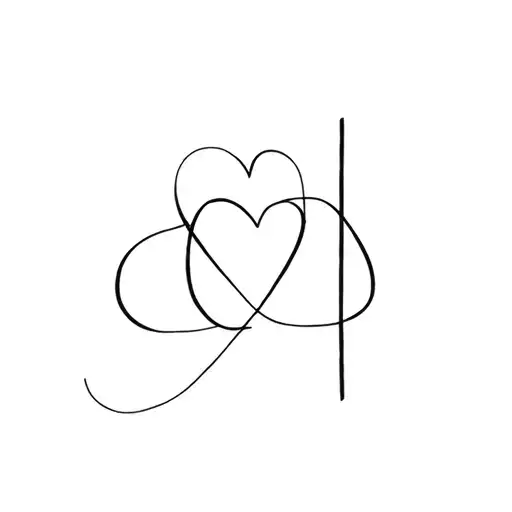 "R" COUPLE LOVE INFINITY A tattoo design idea
